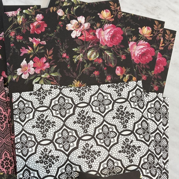 NEW Anna Griffin Carte Noir Square Cards and Envelopes 36ct - Picture 9 of 12